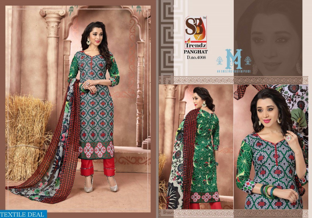 SB panghat Wholesale Summer collection Dress material